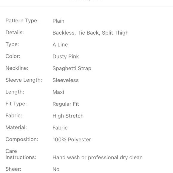 NWOT Dusty pink Deeas - Picture 3 of 3